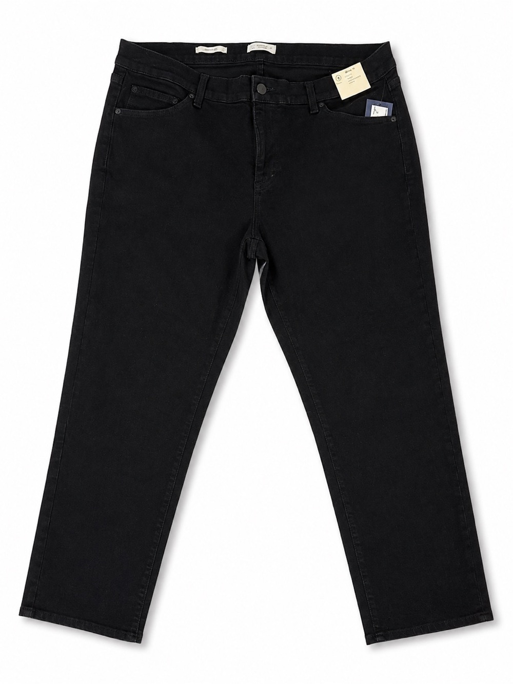 NWT Universal Thread 80s Slim Jeans Women’s Size 18 Black Mid Rise Slim Leg